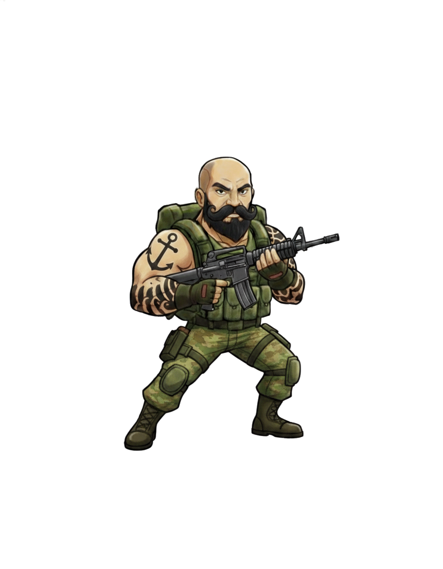 Peaceful Farm rifle commando